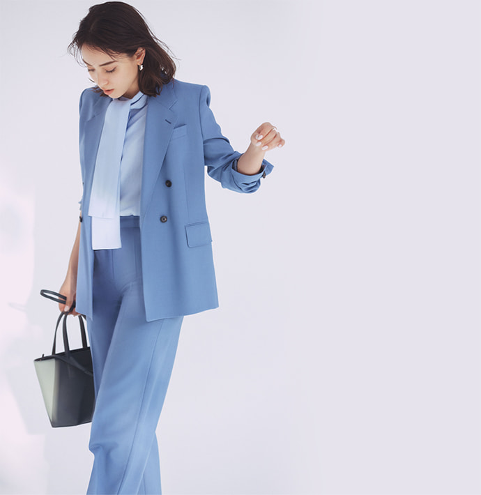いつもの私”から一歩先へ。きれいめ派の春支度に ポール・スミスの彩り服を