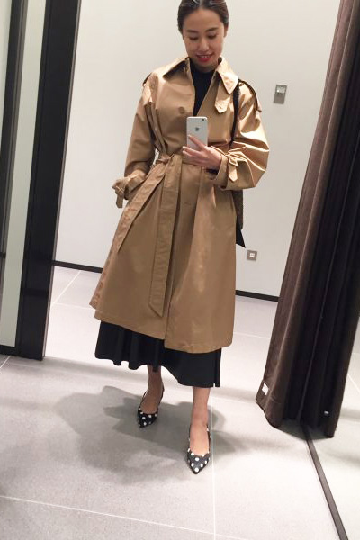 ZARA】トレンチ苦手を克服できた奇跡の1着｜小林文の賢いプチプラ買い ...