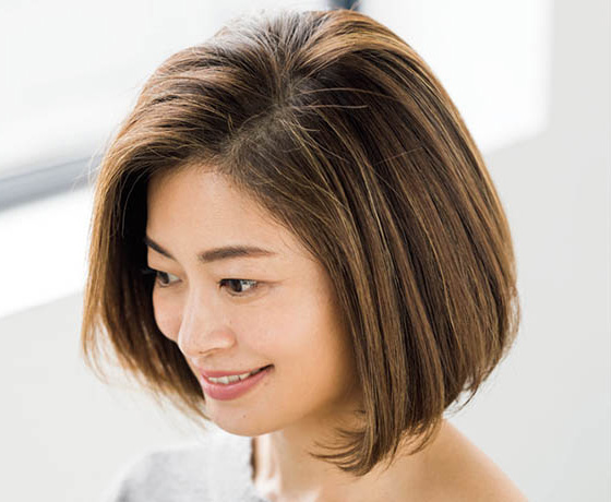 前髪なしボブのヘアスタイル アレンジ特集 ショート ミディアムや