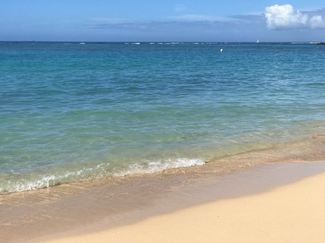ハワイ　ビーチ