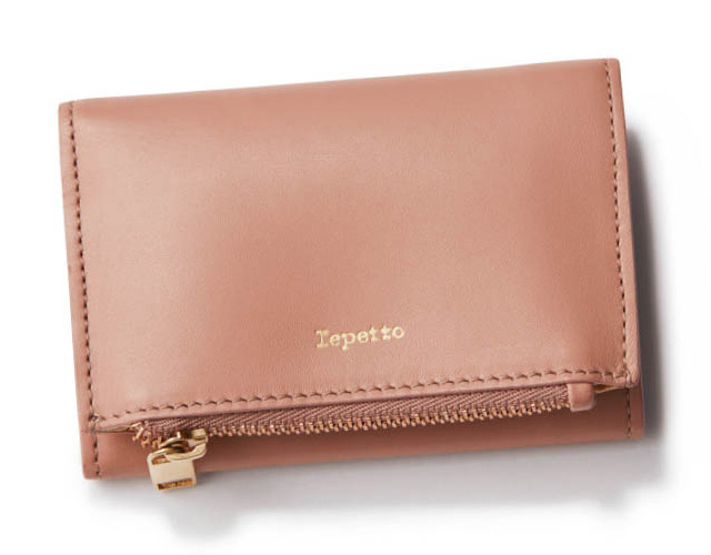 レペット×ピンクのミニ財布