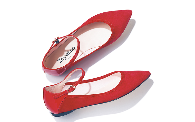 repetto ストラップバレエシューズ-eastgate.mk