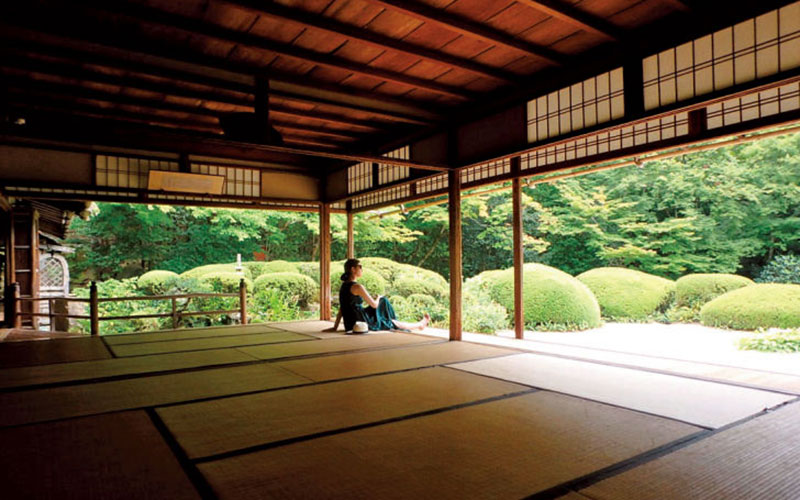 京都『詩仙堂』の庭園