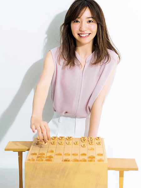 プロ棋士・女流初段の中村桃子さん