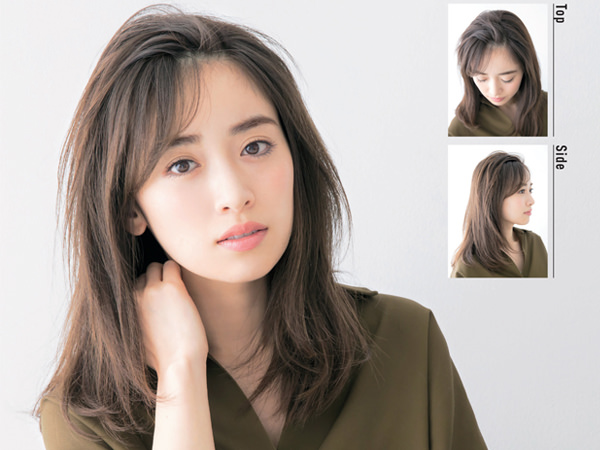 前髪なし ボブのヘアスタイル 髪型20選 パーマ 外ハネ ストレート