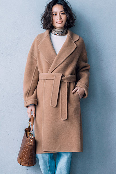 シャイニングゴールデン Max Mara キャメルコート | labiela.com