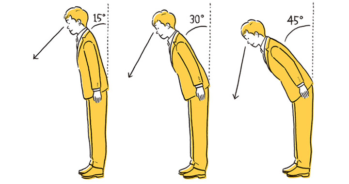 社会人の基本 おじぎは 3種類をtpoに合わせて実行すべし Oggi Jp Oggi Jp