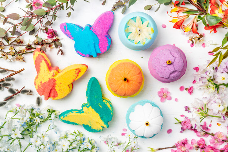 Lush 色鮮やかな花や蝶がバスタイムに春を呼ぶ マザーズデイ数量限定コレクション発売 Oggi Jp Oggi Jp