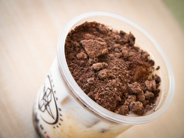 juice&tea bar ORIGAMI「高カカオ86%使用 チョコバナナタピオカ」