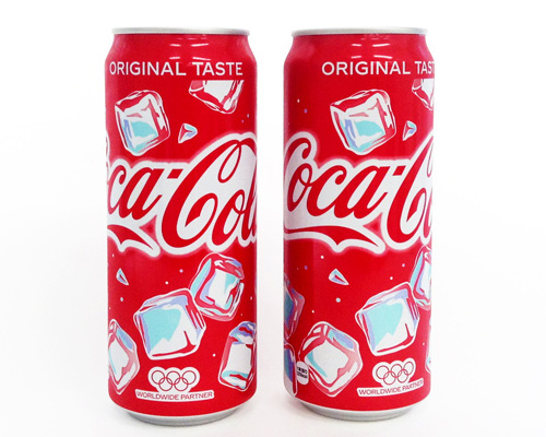 「コカ・コーラ」「コカ・コーラ ゼロ」コールドサインデザイン