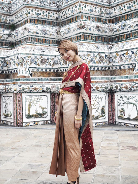 バンコク女子旅 民族衣装でタイ気分を味わう 歴史を感じられるフォトジェニックスポットへ Oggi Jp Oggi Jp