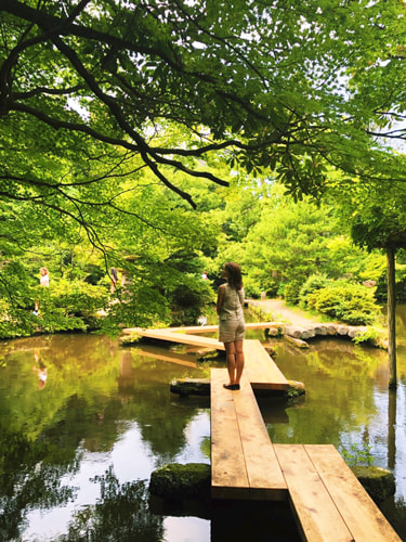 尾山神社　庭園