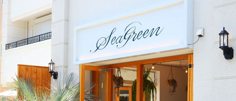 海を感じるファッションブランド Seagreen 初のコンセプトカフェが鎌倉 由比ガ浜にオープン Oggi Jp Oggi Jp