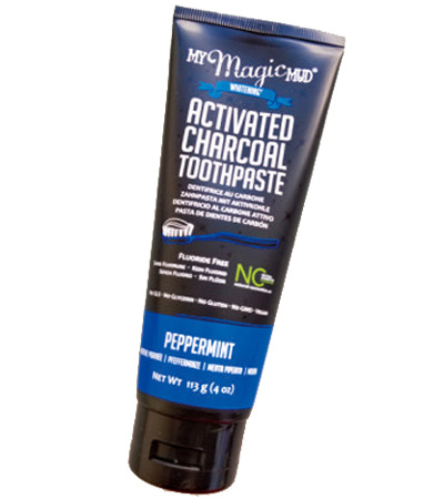 my magic mud｜ACTIVATED CHARCOAL TOOTHPASTE WHITENING