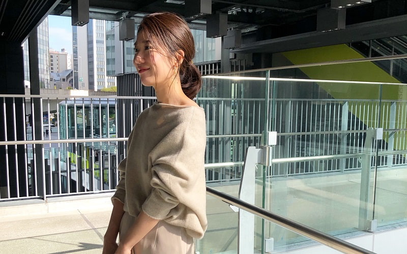 Oggi1月号の読者モデル撮影の裏側 ワイドパンツをちょっとだけフェミニンに Oggi Jp Oggi Jp