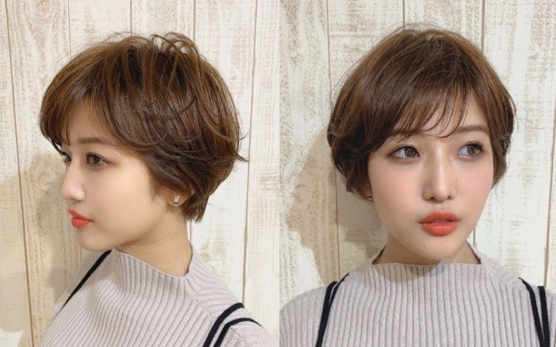 今 断然かわいいのは ショートヘアパーマ 冬こそ短く ルーズに