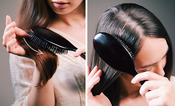 美髪を作る！ 基本のブラッシング方法
