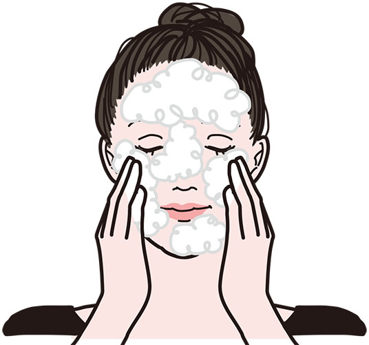 ◆正しい洗顔の方法