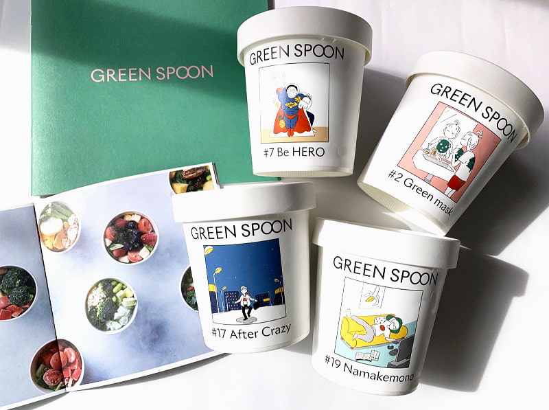 パッケージもかわいい 今話題のパーソナルスムージー Green Spoon って Oggi Jp Oggi Jp