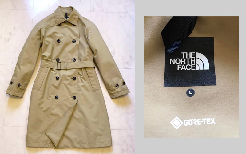 梅雨のじっとり不快感ゼロ！ “ゴアテックスのTHE NORTH FACE”トレンチ