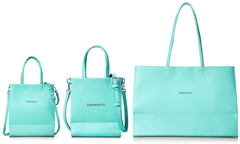 Tiffany ショッピングトートバッグ スモール - ハンドバッグ