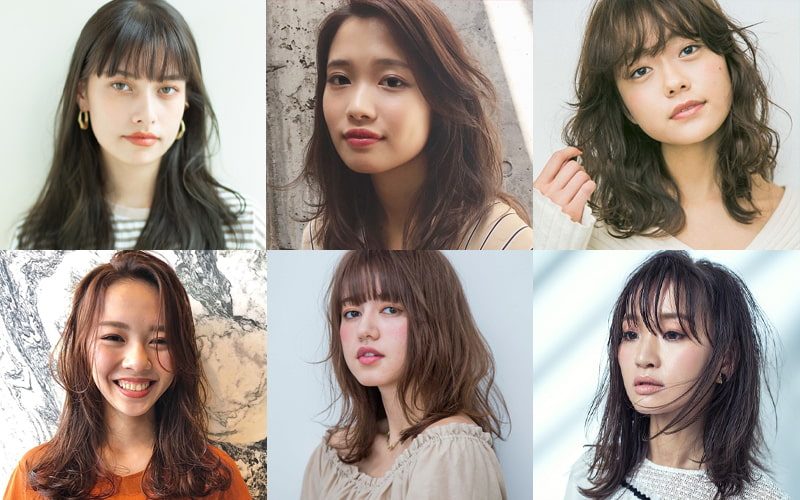 セミロングのヘアカタログおすすめ16選 大人可愛い 前髪なし パーマスタイル ヘアアレンジなど Oggi Jp