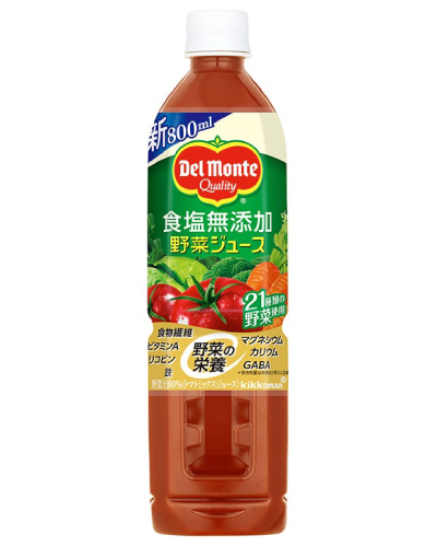デルモンテ 食塩無添加野菜ジュース