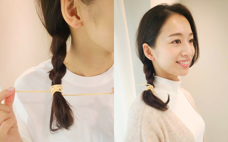 簡単なのに今っぽいヘアアレンジ