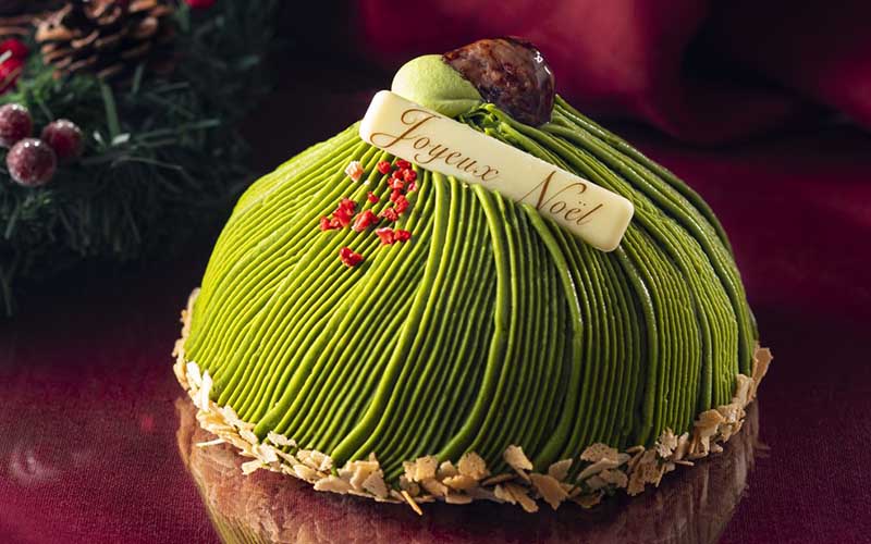 美味しそうな抹茶のケーキだと思ったら 中にアレが入ってる ディノス クリスマス Oggi Jp Oggi Jp