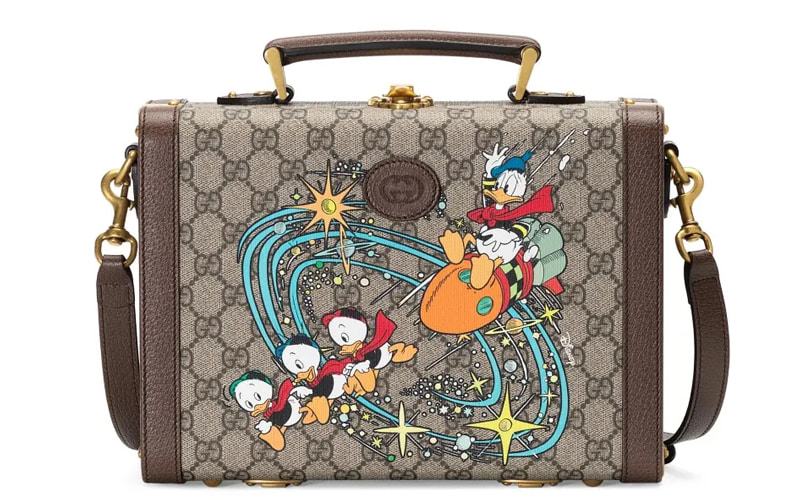 Disney × Gucciディズニー ドナルドダック ペンケース メガネケース