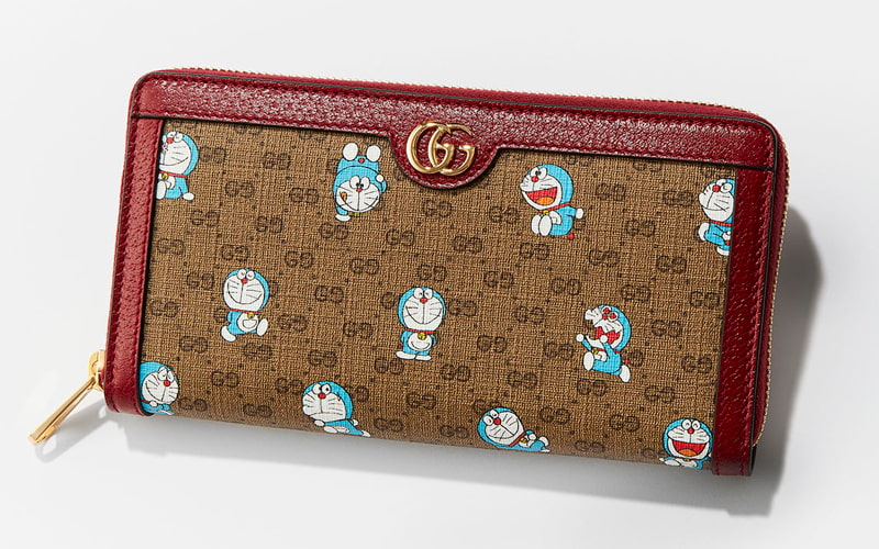 GUCCI ドラえもん ミニ財布 - 折り財布