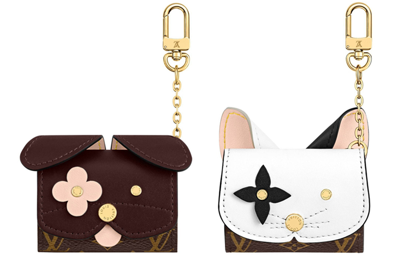 パステルオリーブ 【美品】Louis VUITTON AirPodsケース 犬 | www