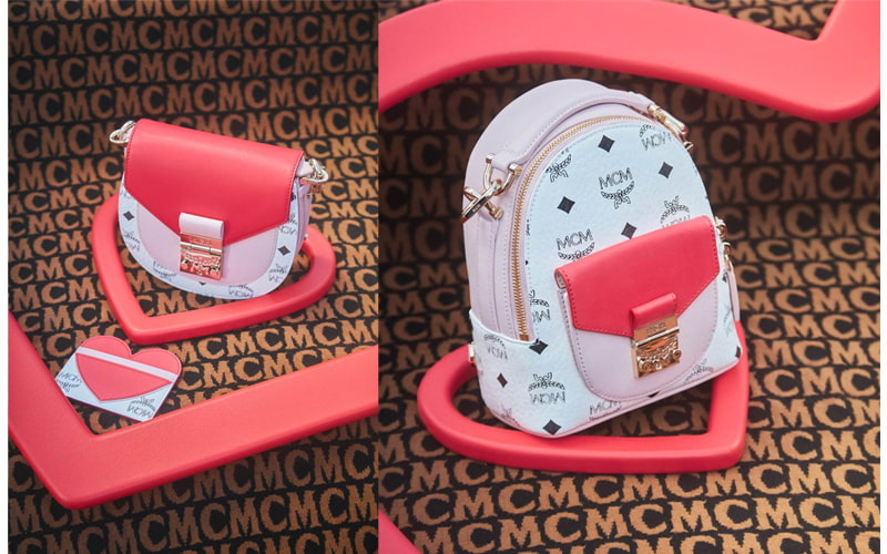 定番人気バッグ 小物を赤とピンクで甘く色付け Mcm からバレンタイン限定コレクションが登場 Oggi Jp Oggi Jp