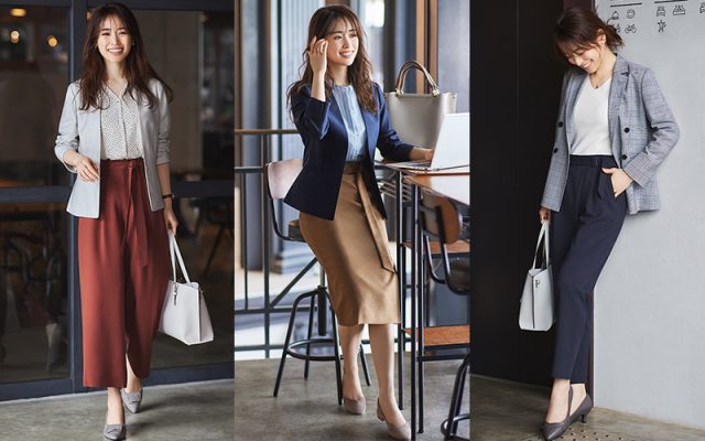 あ 働く私をわかってる Aoki新プロジェクトmework の洗練 快適な新 お仕事服 ジャケット編 Oggi Jp Oggi Jp