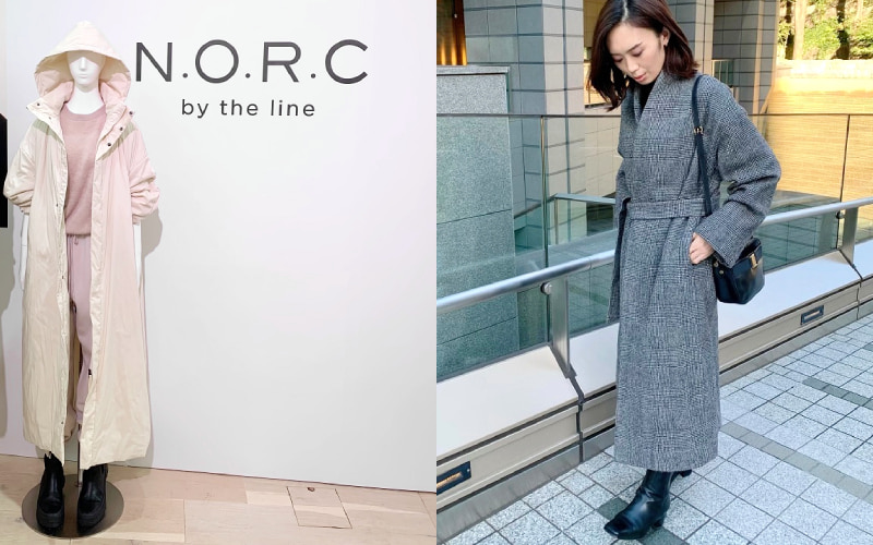 展示会で一目惚れ♡ この冬のコートは【N.O.R.C】できれいめに！ | Oggi.jp
