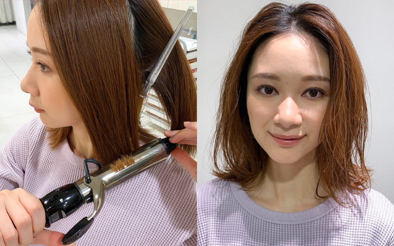 ミディアムヘアのおすすめ巻き髪特集 基本の巻き方テク 人気の韓国スタイルなど Oggi Jp