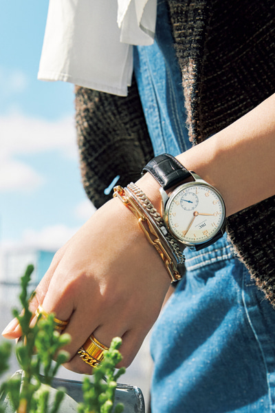 ロレックス Iwc 30代に似合う腕時計 パールやタフなブレスと合わせれば旬バランスの手元に Oggi Jp