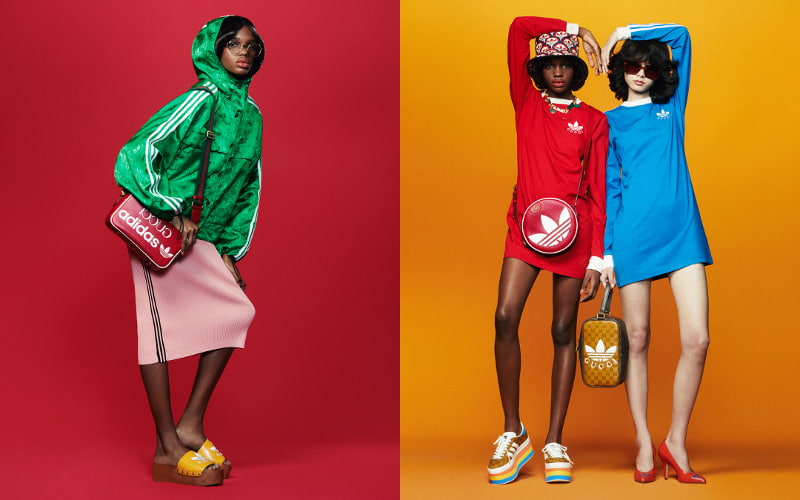 【adidas × Gucci】両ブランドのヘリテージを融合したコラボコレクションが6/7発売、世界観を表現したルックブックを公開中