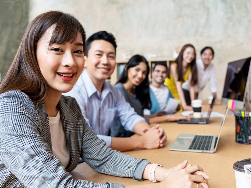 職場のメンバー