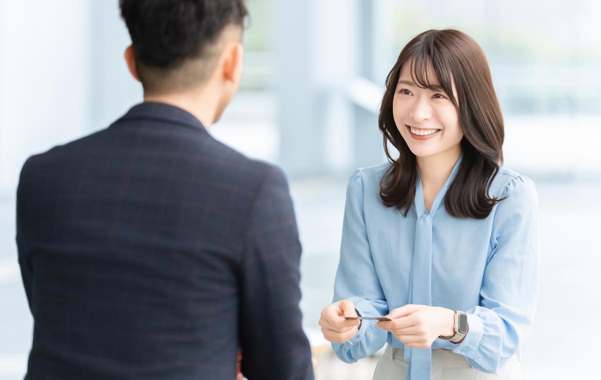 名刺交換
