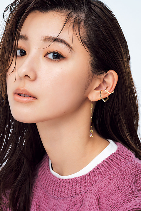 完売品】朝比奈彩×STAR JEWELRY×Oggi ピアスカフ-