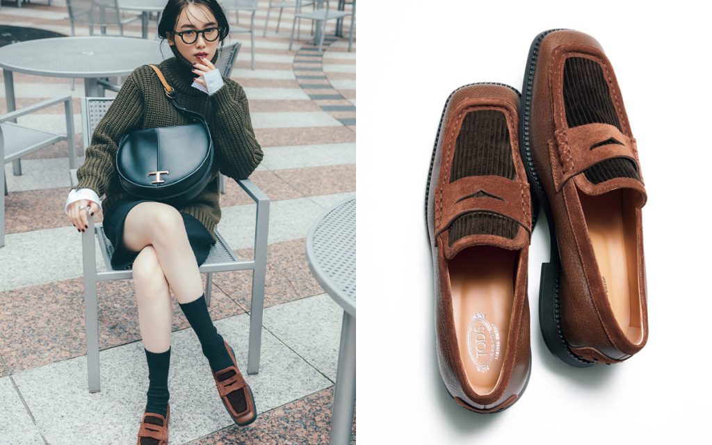 【TOD'S×飯豊まりえ】コラボローファー誕生！「完璧なバランス