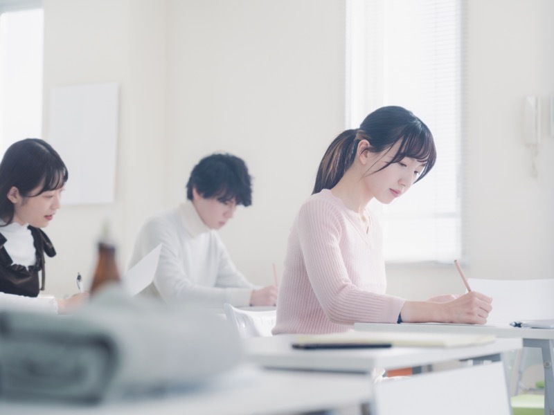 受験生たち
