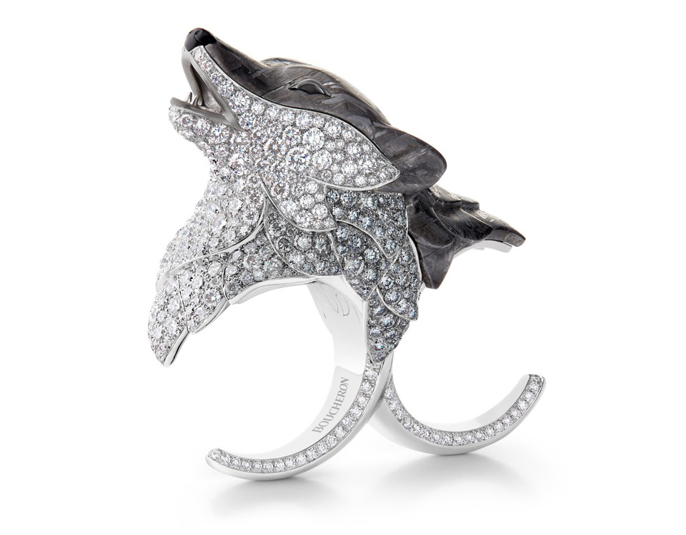 LOUP-RING-IN-METEORITE-DIAMONDS-WHITE-GOLD-AND-PLATINIUM