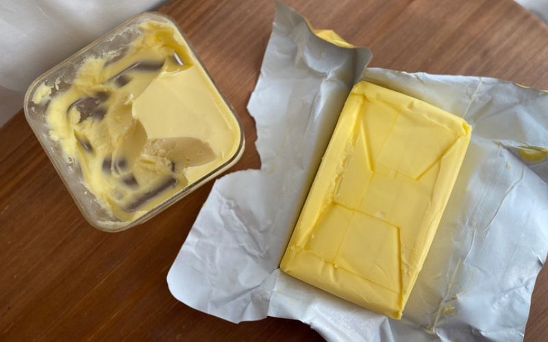 バターの色比べ