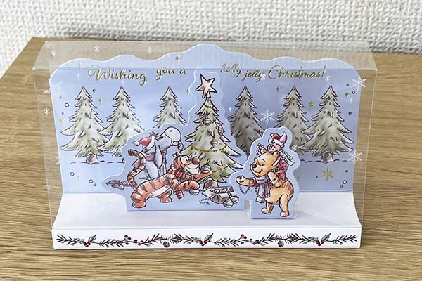 プーさんのクリスマスカード