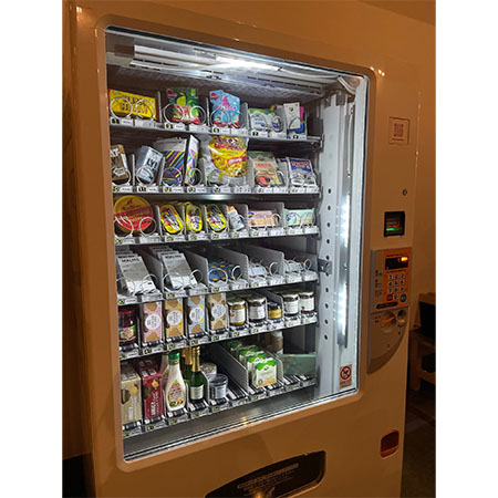 スェーデンの食品が買える自動販売機