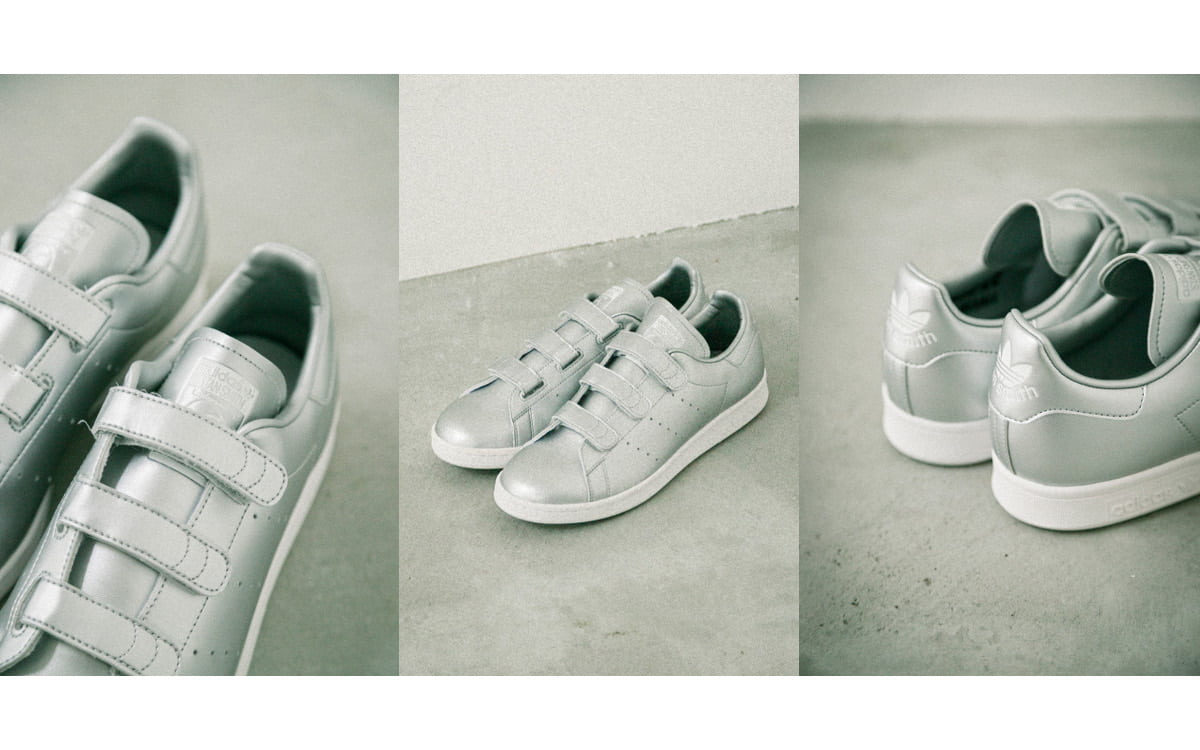 アーバンリサーチ限定！ アディダス オリジナルスのスニーカー「STAN SMITH COMFORT」をシルバーカラー×白ロゴで特別オーダー♡ |  Oggi.jp