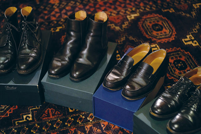革靴のコレクション