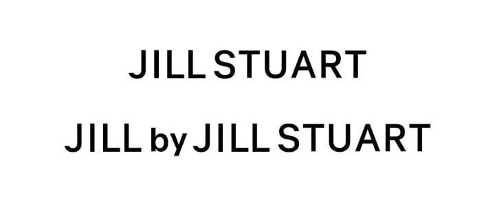 「JILL STUART」「JILL by JILL STUART」ロゴ